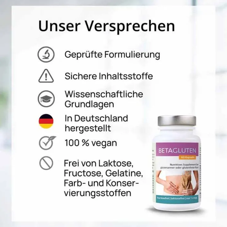 Betagluten Kapseln, 60 St