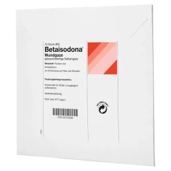 Betaisodona Wundgaze 10x10 cm, 10 St