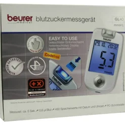 Beurer GL40 mmol / l Blutzuckermessgerät codefree, 1 St