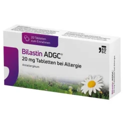 Bilastin ADGC 20 mg Tabletten bei Allergie, 20 St