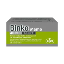Binko Memo 40 mg Filmtabletten, 60 St