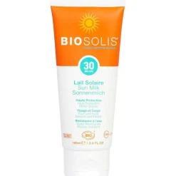 Bio Sonnenmilch + Aloe Vera LSF 30 Biosolis, 100 ml