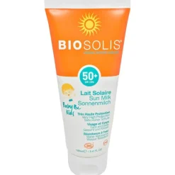 Bio Sonnenmilch Baby & Kids LSF 50 + Biosolis, 100 ml