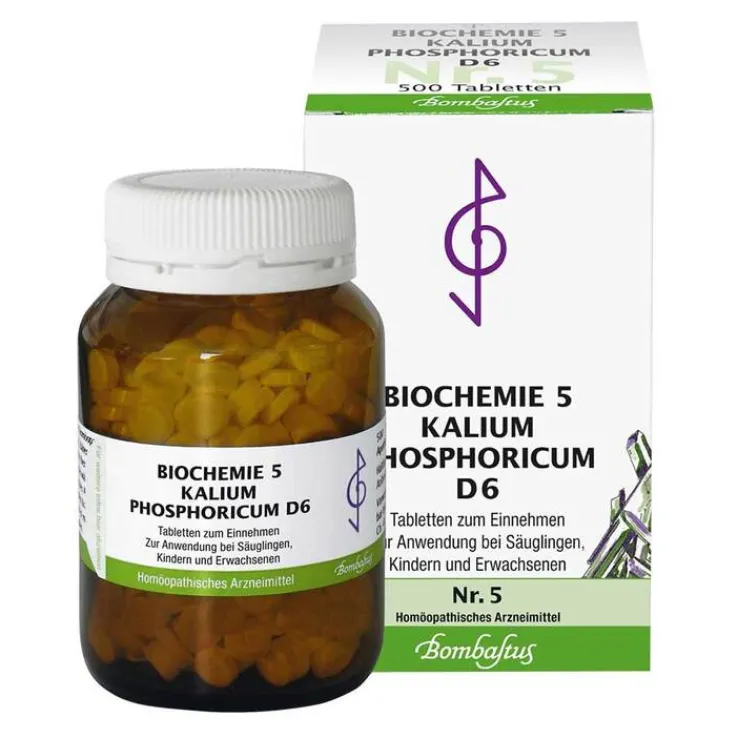 Biochemie 5 Kalium phosphoricum D 6 Tabletten, 500 St