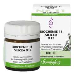 Biochemie 11 Silicea D 12 Tabletten, 80 St