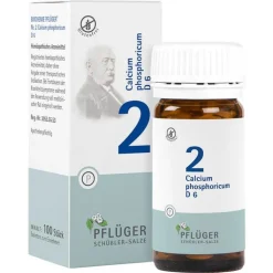 Biochemie Pflüger 2 Calcium phosphoricum D 6 Tabletten, 100 St