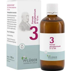 Biochemie Pflüger 3 Ferrum phosphoricum D 12 Tropfen, 100 ml