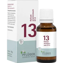 Biochemie Pflüger 13 Kalium arsenicosum D 12 Globuli , 15 g