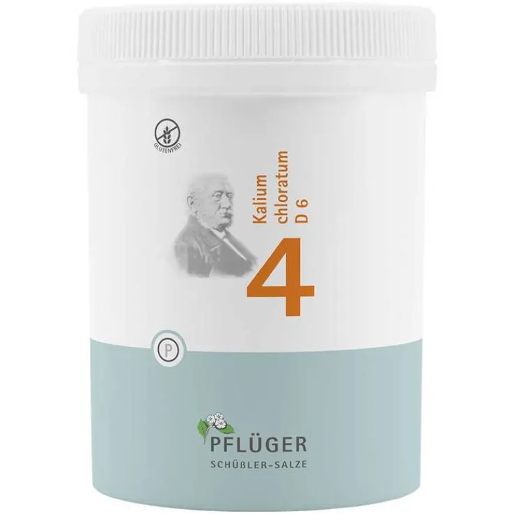 Biochemie Pflüger 4 Kalium chloratum D 6 Tabletten, 1000 St