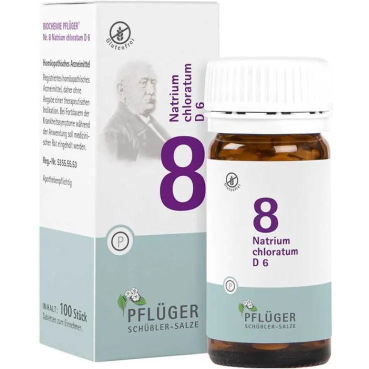 Biochemie Pflüger 8 Natrium chloratum D 6 Tabletten, 100 St