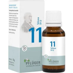 Biochemie Pflüger 11 Silicea D 12 Globuli, 15 g