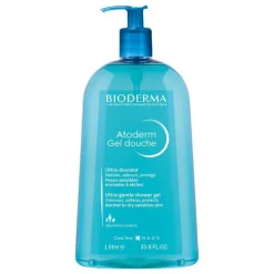 Bioderma Atoderm Gel Douche für trockene, empfindliche Haut, 1 l