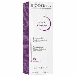 Bioderma Cicabio Arnica + Pflegecreme für geschädigte Haut, Schwellungen und Hämatome, 40 ml