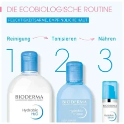 Bioderma Hydrabio H2O Mizellen-Reinigungslösung für feuchtigkeitsarme Haut, 500 ml