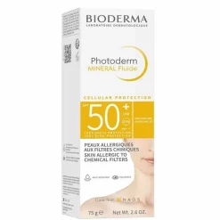 Bioderma Photoderm Mineralfl Creme SPF 50 + , 75 g