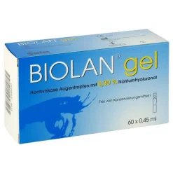 BIOLAN® gel Augentropfen, 60X0.45 ml