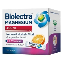 Biolectra Magnesium 400 mg Nerven & Muskeln Vital, 30 St