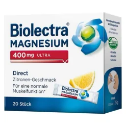 Biolectra Magnesium 400 mg ultra Direct Zitrone, 20 St