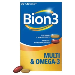 BION3 Multi + Omega-3 Kombipackung, 2X30 St