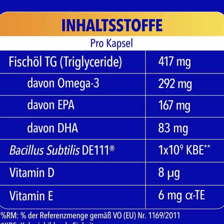 Bion Omega-3 Kapseln, 30 St