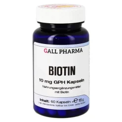 Biotin 10 mg GPH Kapseln, 60 St