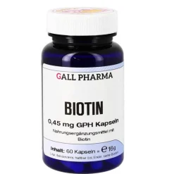 Biotin 0,45 mg GPH Kapseln, 60 St