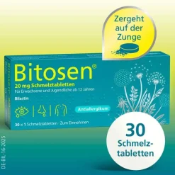 Bitosen 20 mg Schmelztabletten, 30 St