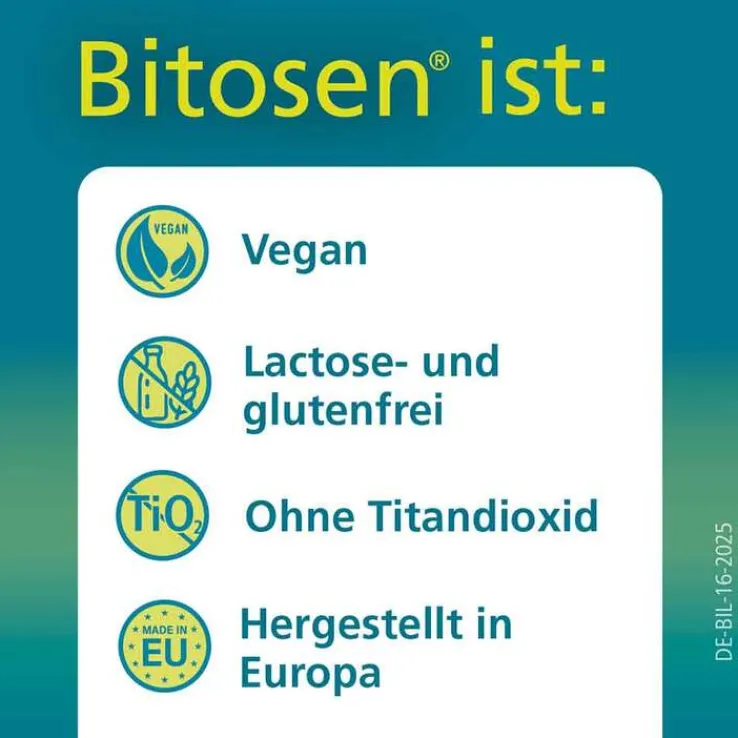 Bitosen 20 mg Schmelztabletten, 10 St