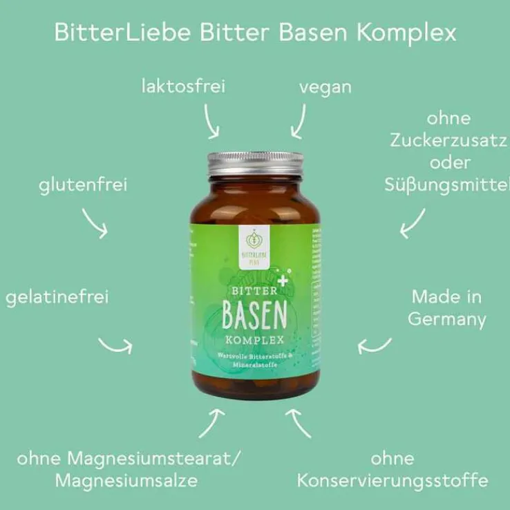 Bitterliebe Basen Komplex Kapseln, 120 St