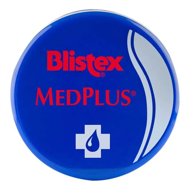 Blistex Medplus Creme ohne Mineralöl Tiegel, 7 ml