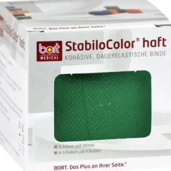 Bort Stabilocolor haft Binde 10cm grün, 1 St