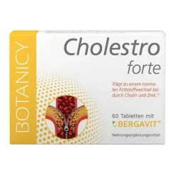 Botanicy Cholestro forte mit Bergavit Tabletten, 60 St