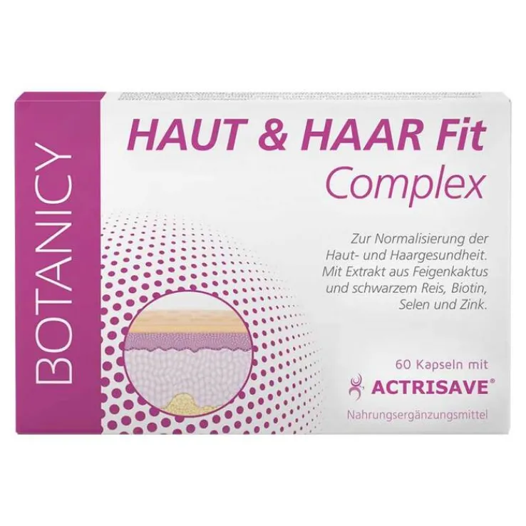 Botanicy Haut & Haar Fit Complex mit Actrisave Kapseln, 60 St