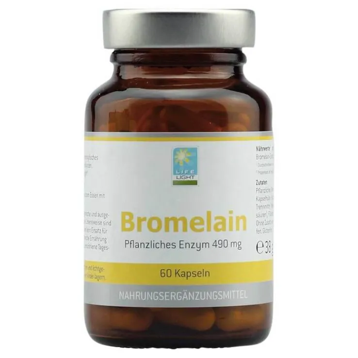Bromelain 500 mg Kapseln, 60 St