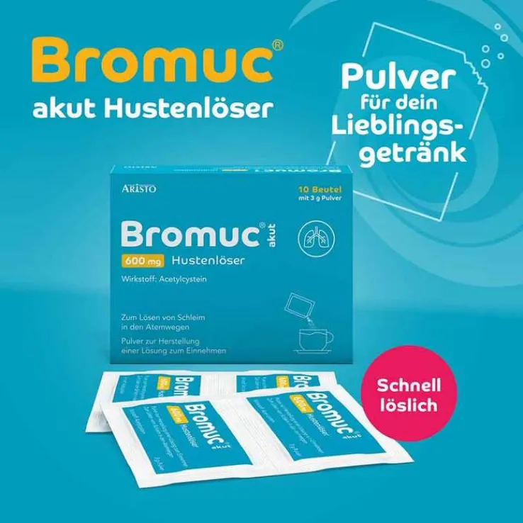 Bromuc akut 600 mg Hustenlöser, 20 St