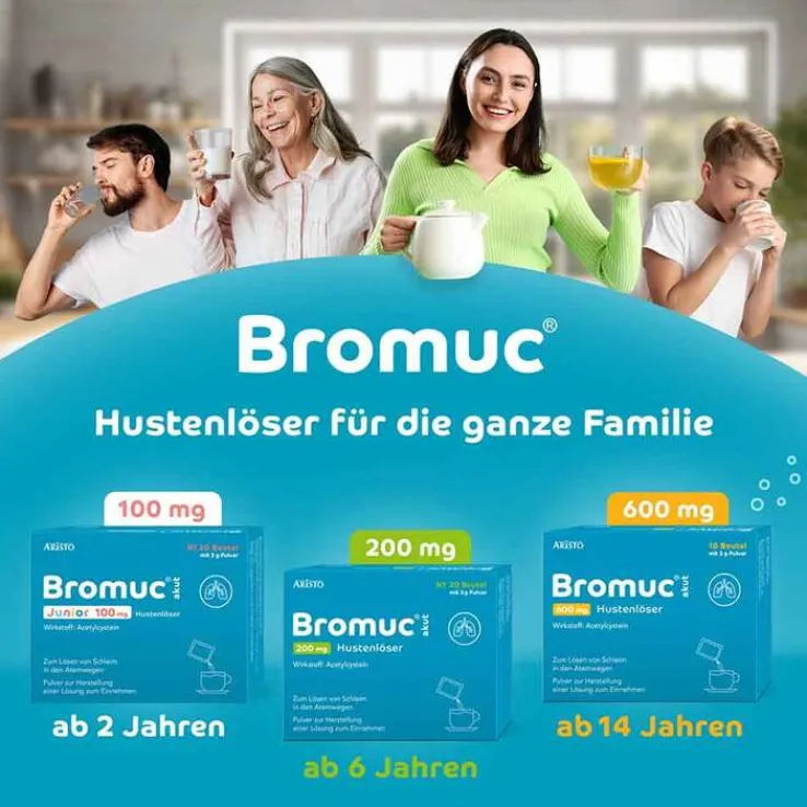 Bromuc akut 600 mg Hustenlöser, 20 St
