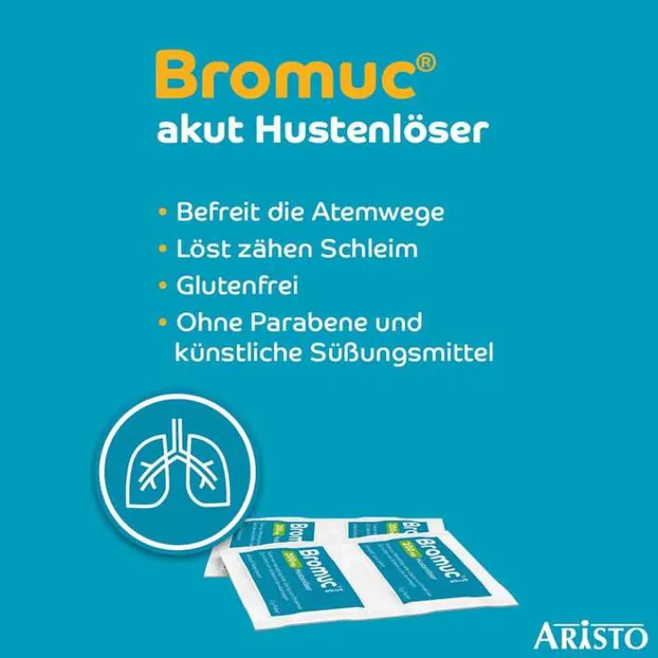 Bromuc akut 200 mg Hustenlöser , 20 St