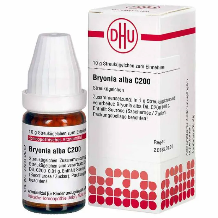 Bryonia Alba C 200 Globuli, 10 g