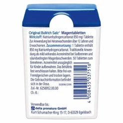 Bullrich Salz® Tabletten gegen Sodbrennen, 50 St