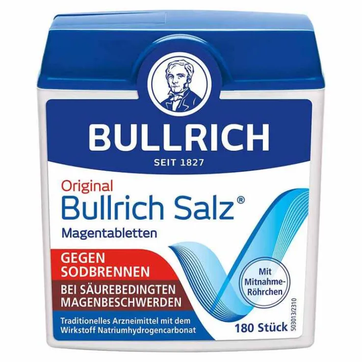 Bullrich Salz® Tabletten gegen Sodbrennen, 180 St