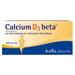 Calcium D3 beta Brausetabletten, 100 St
