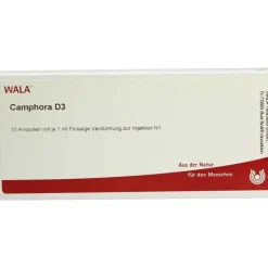 Camphora D 3 Ampullen, 10X1 ml