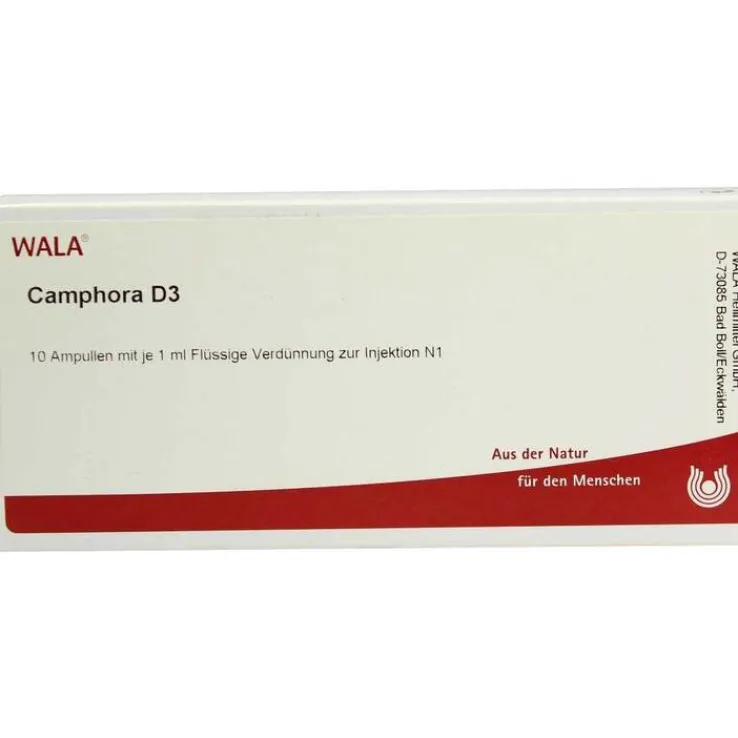 Camphora D 3 Ampullen, 10X1 ml