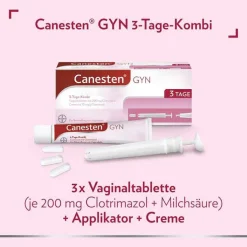 Canesten® GYN 3-Tage-Kombi zur effektiven Behandlung von Scheidenpilz, 1 P