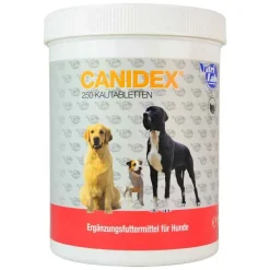 Canidex Kautabletten für Hunde, 250 St