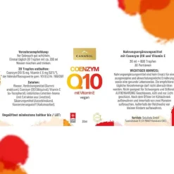 Cannsol Coenym-Q10 mit Vitamin E Tropf.zum Einnehmen, 30 ml