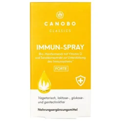 Canobo Bio-Hanfsamenöl Immun-Spray Vitamin D, 10 ml