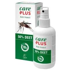Care Plus Anti Insect 50% Deet Spray, 200 ml
