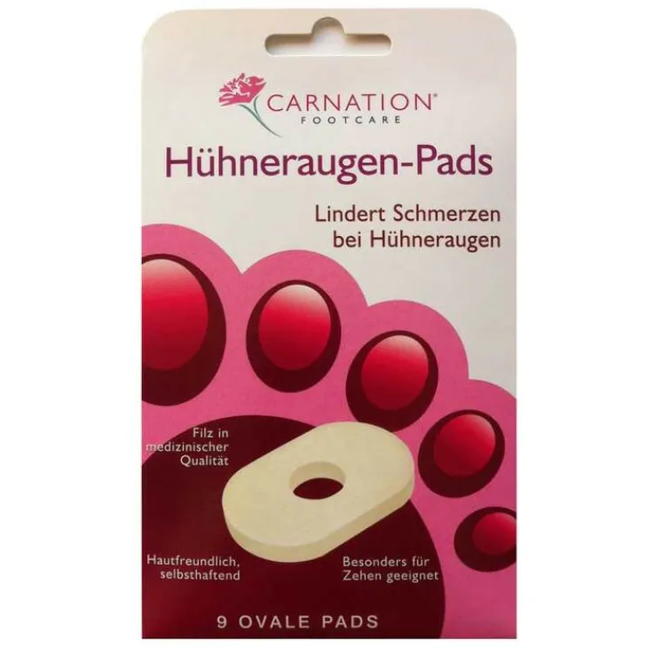 Carnation Hühneraugen-Pads, 9 St