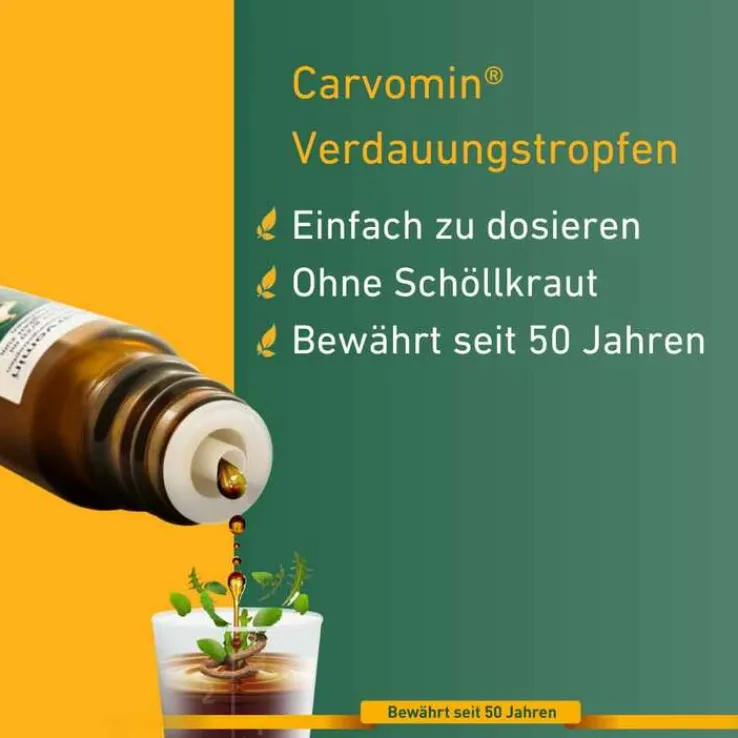 Carvomin® Verdauungstropfen, 2X50 ml
